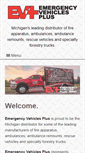Mobile Screenshot of emergencyvehiclesplus.com